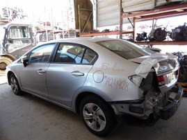 2015 Honda Civic LX Silver Sedan 1.8L AT #A24928